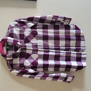 ROOTS Kids Flannel Shirt 10/12